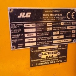 Nacelle électrique Toucan mat Vertical JLG 1100 A                                                              France compact