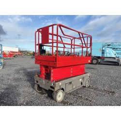 Nacelle électrique ciseaux Haulotte Compact 12M                                                            France compact
