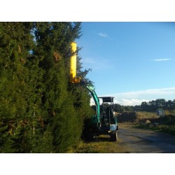 Taille haie 1500mm pour pelle 4 - 10 Tonnes