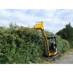 Taille haie 1500mm pour pelle 4 - 10 Tonnes
