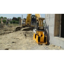 Plaque compactage hydraulique sur pelle 11T / 25T