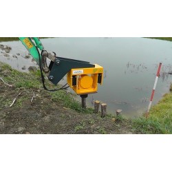Enfonce pieux hydraulique pour pelle de 1T à 25T