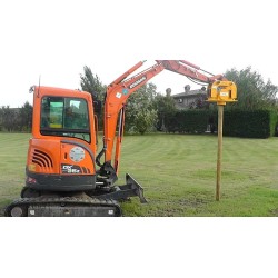 Enfonce pieux hydraulique pour pelle de 1T à 25T