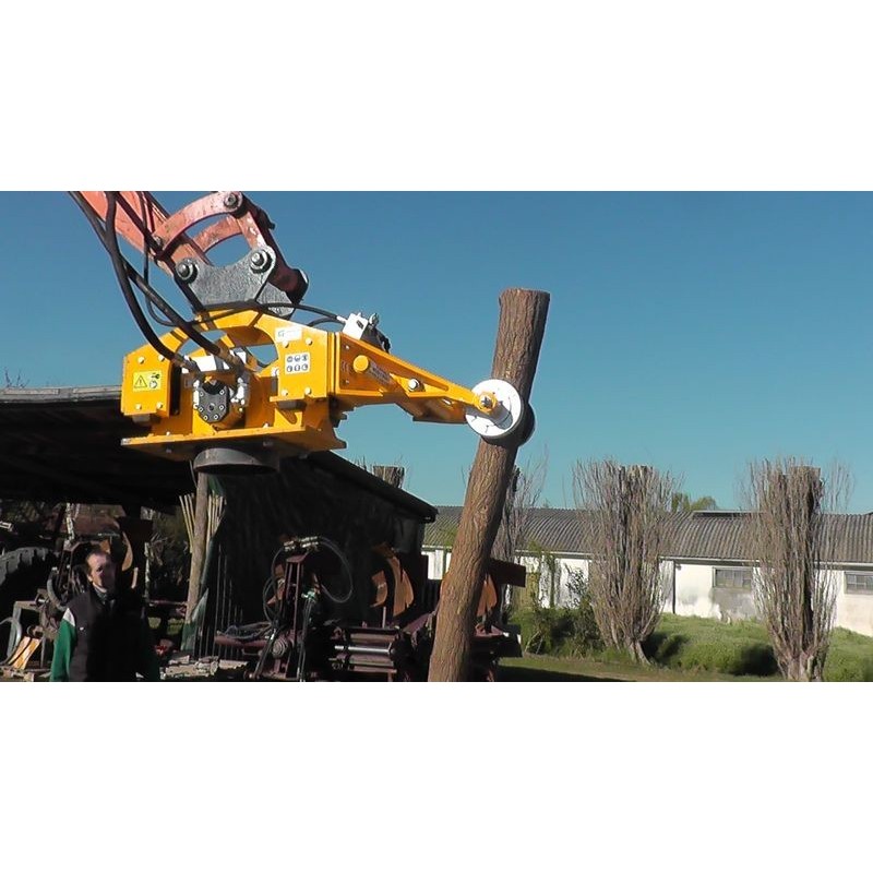 Enfonce pieux hydraulique pour pelle de 1T à 25T