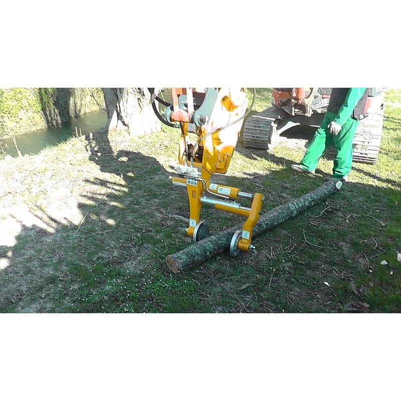 Enfonce pieux hydraulique pour pelle de 1T à 25T