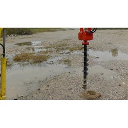 Tarière pour mini pelle jusqu'a 2T