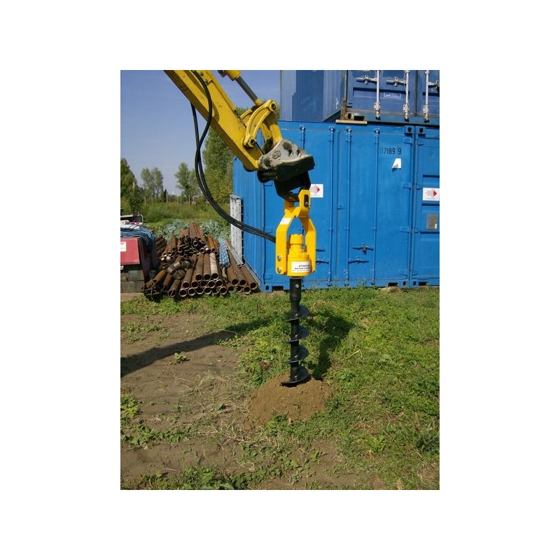 Tarière pour mini pelle jusqu'a 5T