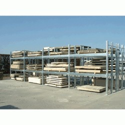 Rayonnage à palettes jusqu'a 4 tonne par étage