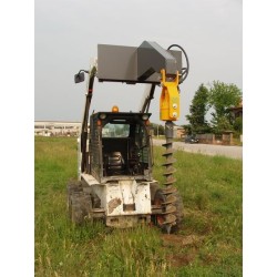 Platine pour mini-chargeur pour tarière TA ou TB