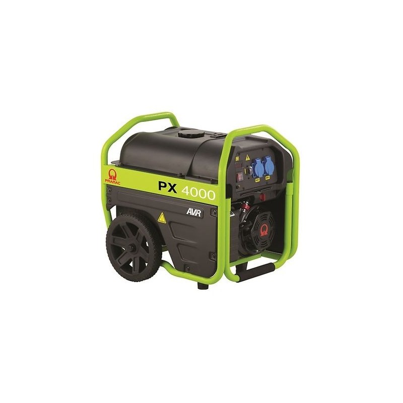 Groupe électrogène monophasé essence E4000 PRAMAC
