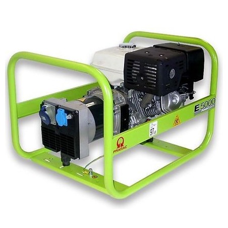 Groupe électrogène monophasé essence E5000 PRAMAC