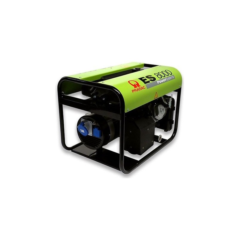 Groupe électrogène monophasé essence ES8000 AVR PRAMAC