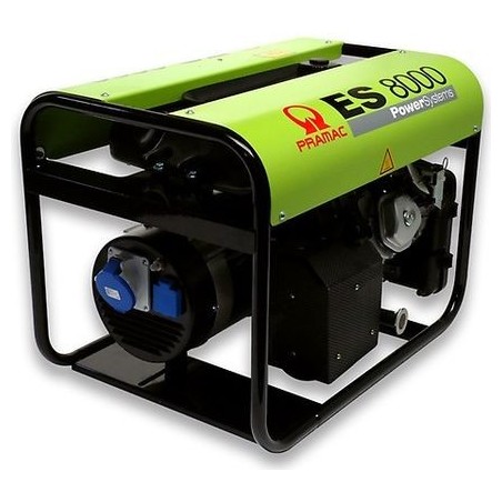 Groupe électrogène monophasé essence ES8000 AVR PRAMAC