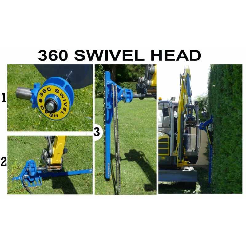 Renvoi d'angle pour Taille haie et scie circulaire SLANETRAC Renvoi d'angle pour taille haie et scie circulaire SLANETRAC SWIVEL