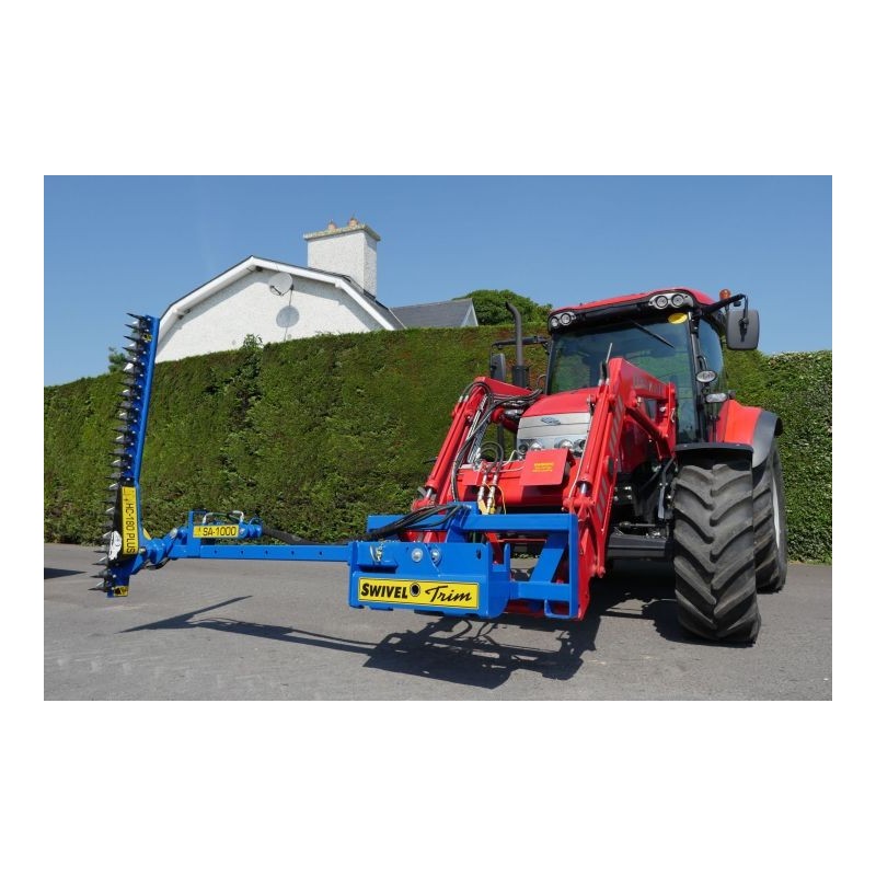 Taille haie pour tracteur, valet ferme, telescopique SLANETRAC
