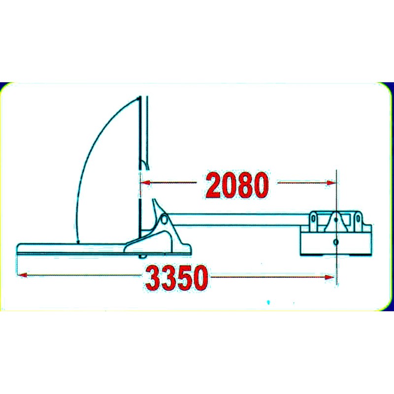 Taille haie pour tracteur, valet ferme, telescopique SLANETRAC