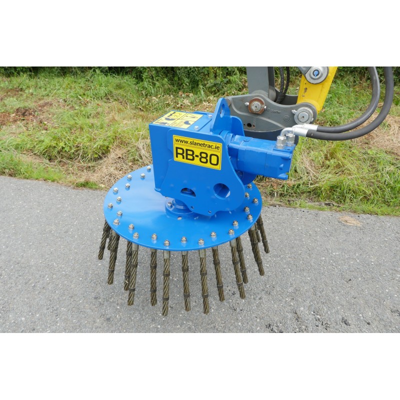 Brosse hydraulique pour mini pelle de 1 à 9 Tonnes