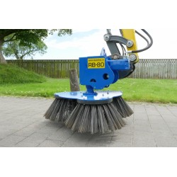 Brosse hydraulique pour mini pelle de 1 à 9 Tonnes