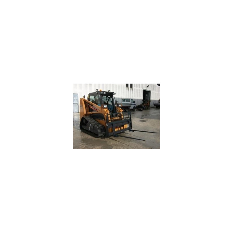 Fourche pour balles rondes