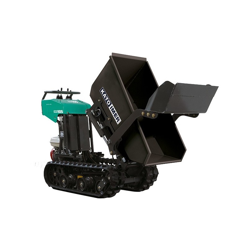 Mini-transporteur hydraulique CARRY 105 C avec benne et pelle chargeuse