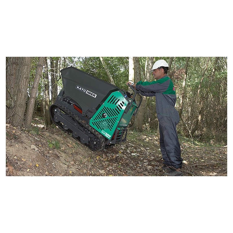 Mini Dumper CARRY 107E  avec benne et voie variable