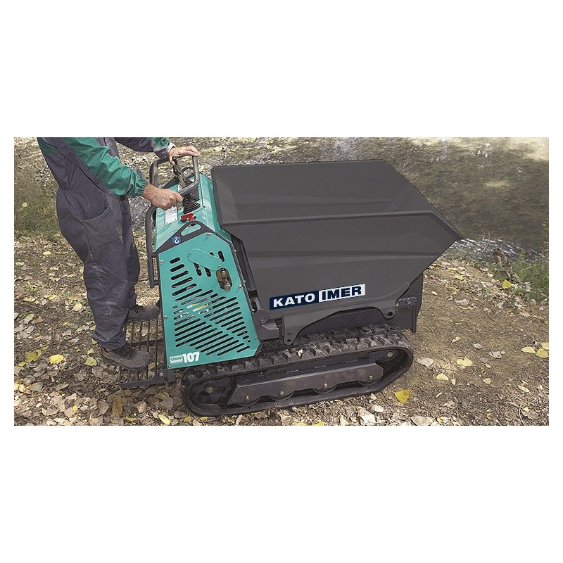 Mini Dumper CARRY 107E  avec benne et voie variable