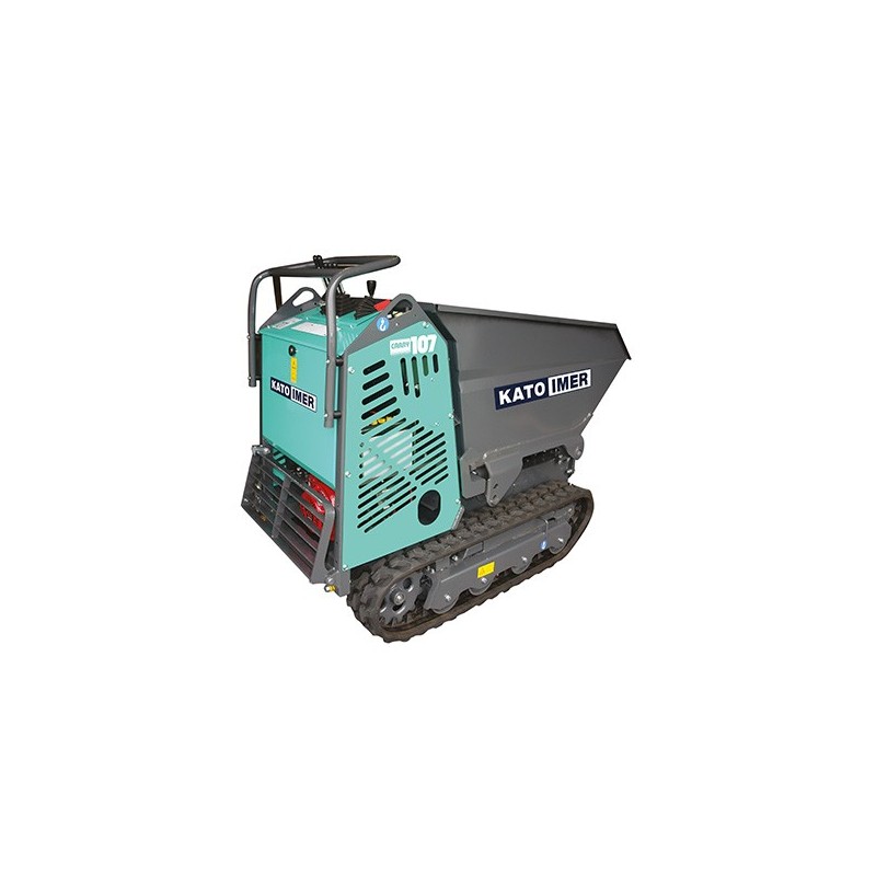 Mini Dumper CARRY 107HT (kit ciseaux) avec benne et voie variable
