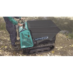 Mini Dumper CARRY 107HT (kit ciseaux) avec benne et voie variable