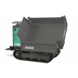 Mini Dumper CARRY 110T sur chenilles caoutchouc tribenne
