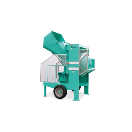 Bétonnière à chargeur hydraulique BRO à cuve basculante IMER