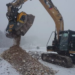 Godet concasseur BF pour pelle de 14T à 18.5T