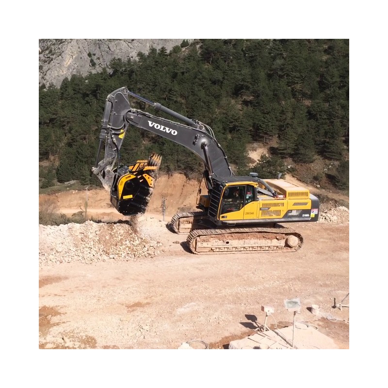 Godet concasseur BF pour pelle de 43T à 70T