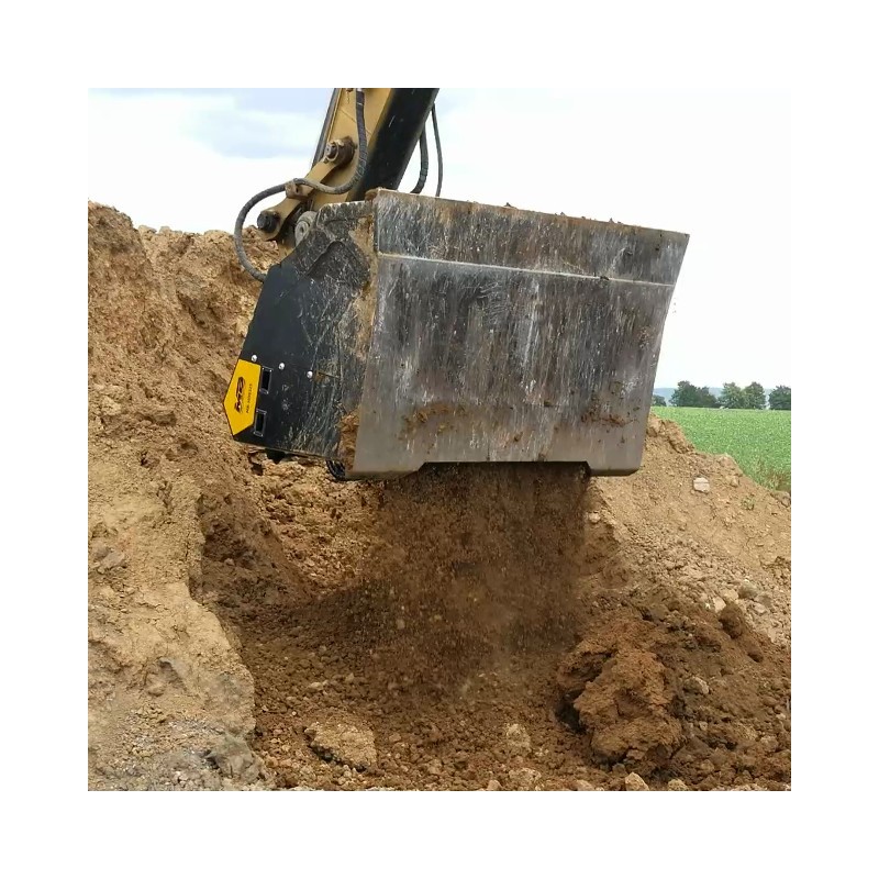 Godet cribleur broyeur MB pour pelle de 10T à 35T