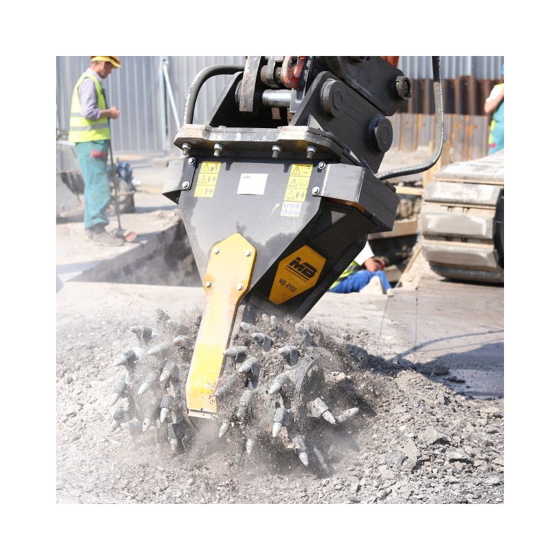 Fraise hydraulique MB pour pelle de 10T à 22T