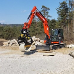 Pince de tri MB-G600 pelle 6T à 12T                       France compact