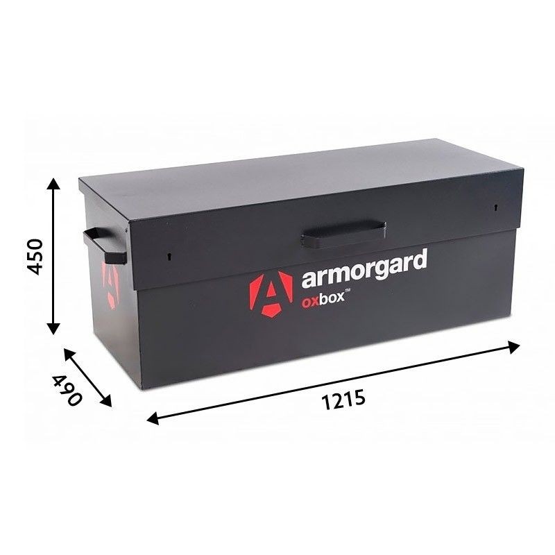 Coffre pour utilitaire ARMORGARD OX2 1215x490x450