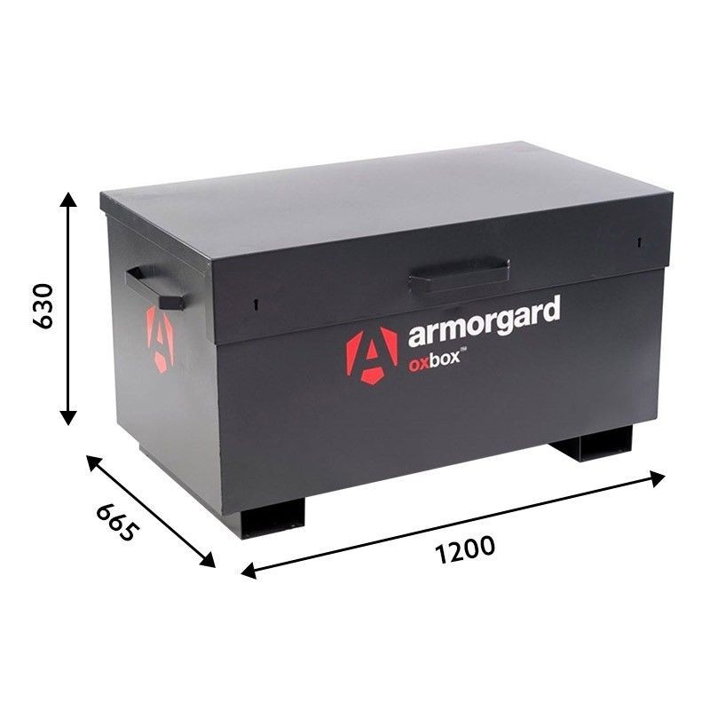 Coffre de chantier ARMORGARD Oxbox OX3 1200x665x630
