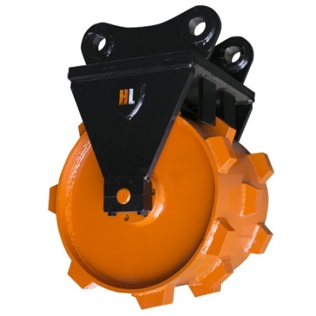 Roue de compactage pour pelle 1T à 22T