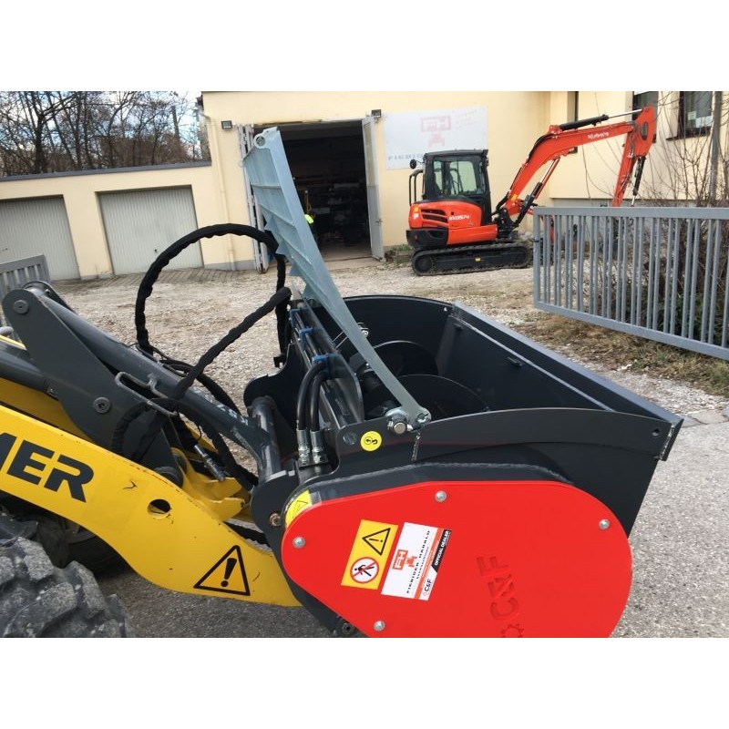 Godet malaxeur 450 L vidage par dessous -TELESCO