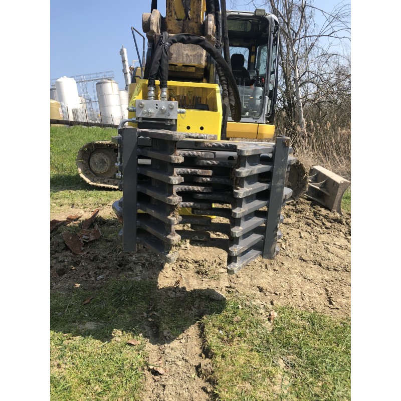 Pince hydraulique pour enfonce pieux