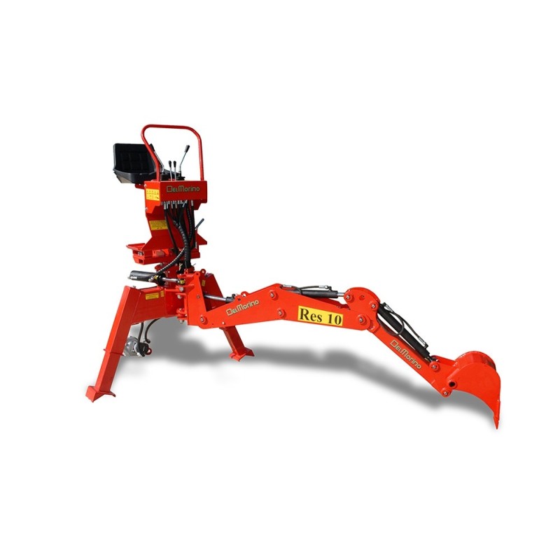 Pelle rétro pour micro tracteur