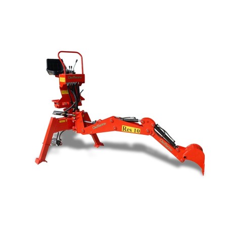Pelle rétro pour micro tracteur