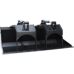 Grappin industriel ou agricole avec double grappin 1400 mm