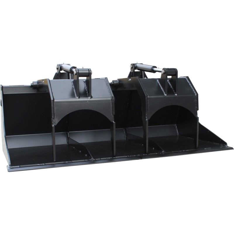 Grappin industriel ou agricole avec double grappin 1400 mm