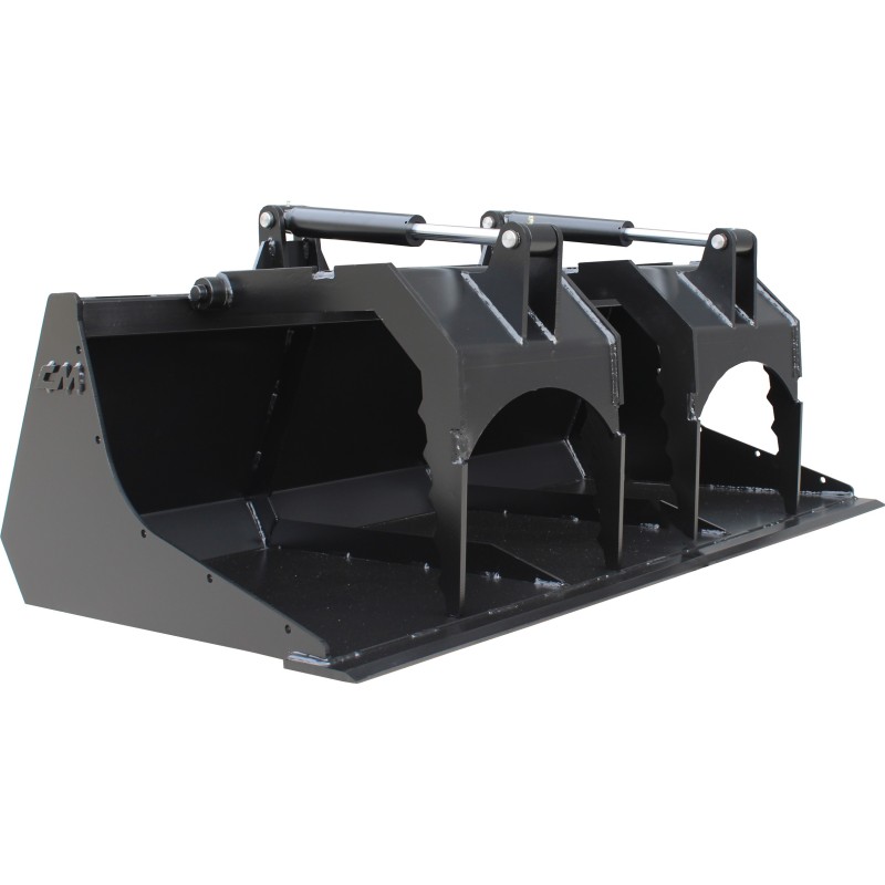 Grappin industriel ou agricole avec double grappin 1400 mm
