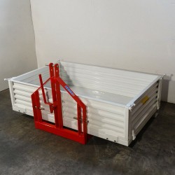 Benne à basculement mécanique pour tracteur de 20 Cv à 70 Cv