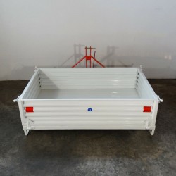 Benne à basculement mécanique pour tracteur de 20 Cv à 70 Cv