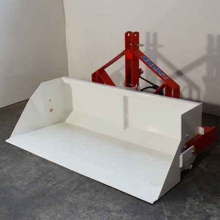 Godet à basculement hydraulique pour tracteur de 15 Cv à 70 Cv