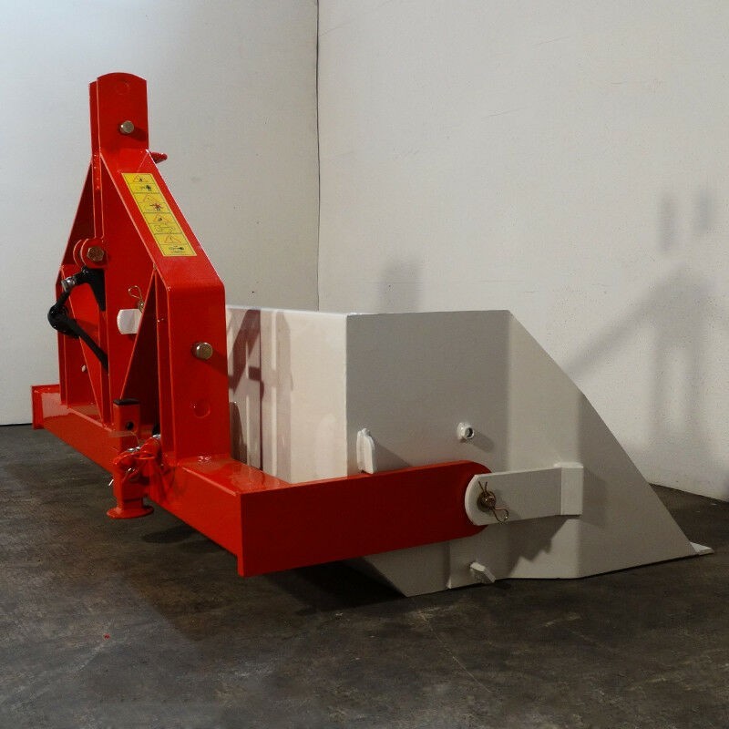 Godet à basculement hydraulique pour tracteur de 15 Cv à 70 Cv