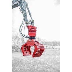 Pince de tri rotative et de démolition MARTIN pour pelle de 4T à 16T                              France compact